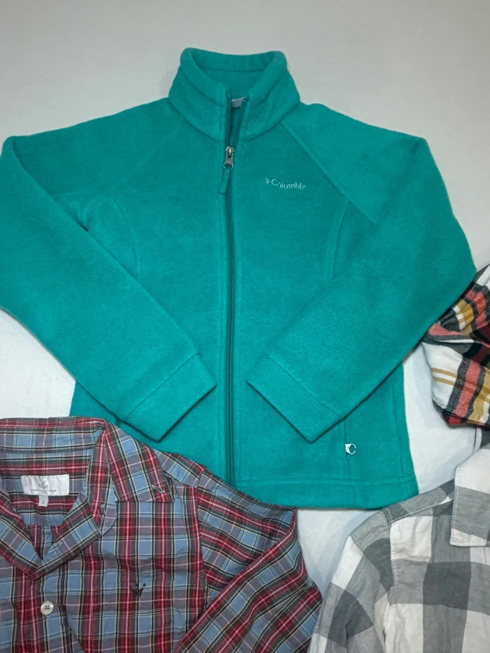 Columbia fleece , Carters , Osh Kosh boys button down top boys size 5
